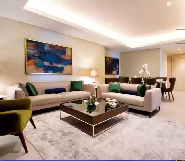 Residencial Listo Propiedad 2 dormitorios F / F Apartamento  alquiler en al-sad , Doha #10173 - 1  image 